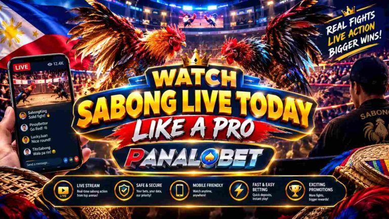 Watch Sabong Live Today Like a Pro Panalobet