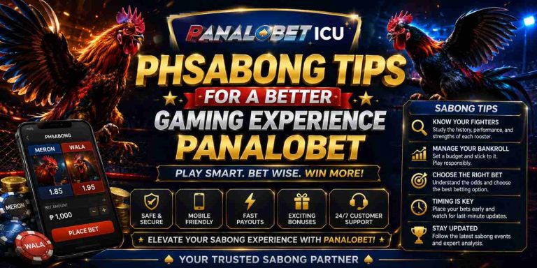 PHSabong Tips for a Better Gaming Experience Panalobet